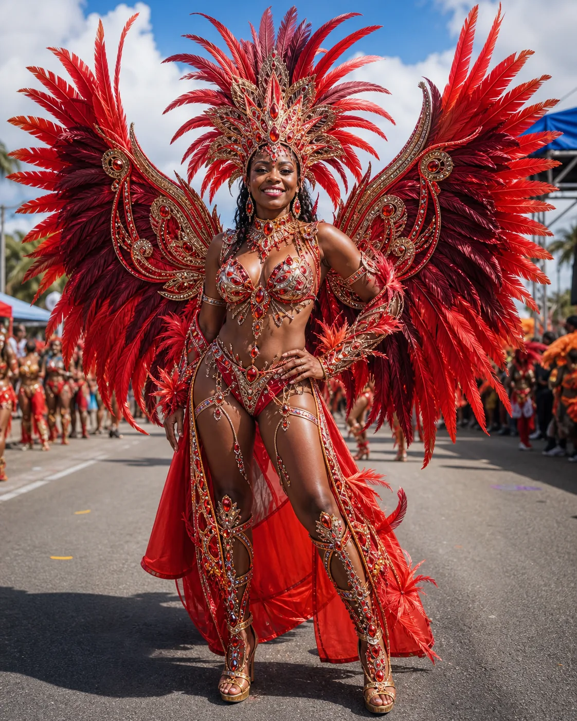 Scarlet Rhythm costume